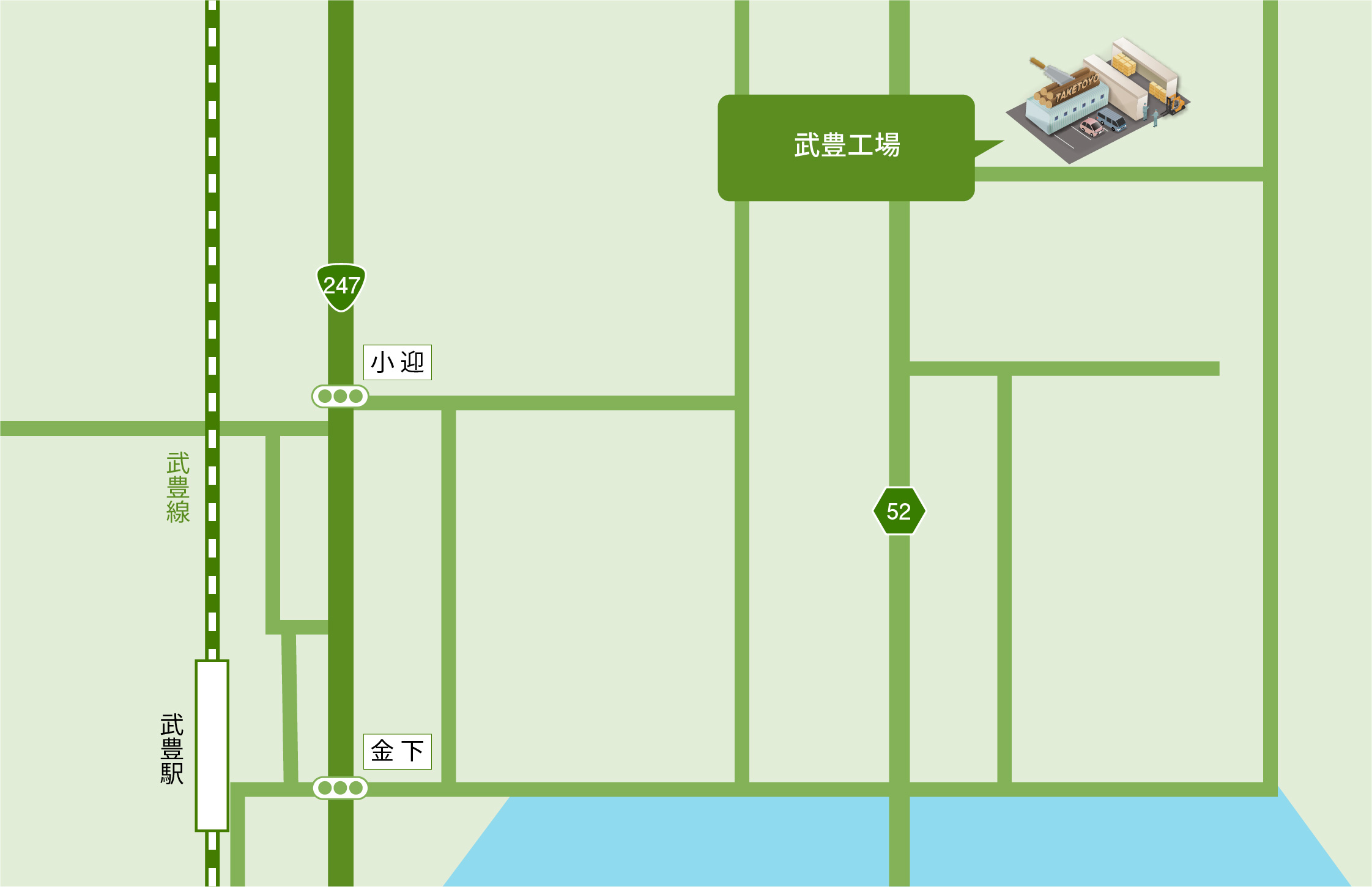 武豊工場地図